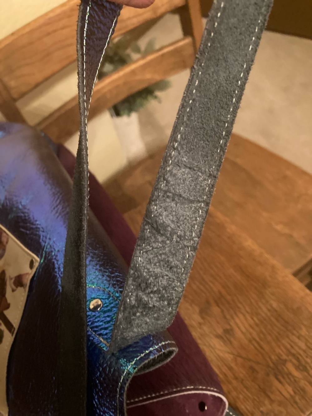 Crimson Willow Hair on Hide/Unicorn Leather 🌵 Mega Haul-It-All Tote Bundle EUC - Picture 9 of 14